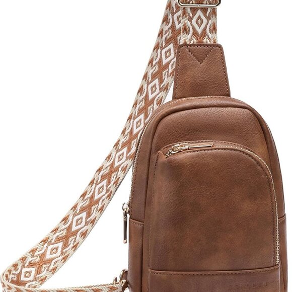 Versatile Women's Sling Bag - Lightweight Travel Companion with Adjustable Strap - Picture 1 of 6